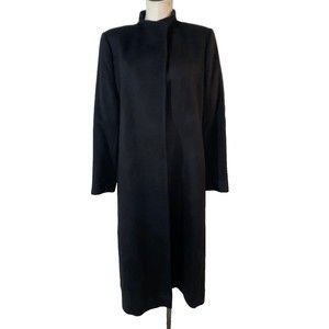 Elegant Black Pea Coat for Women